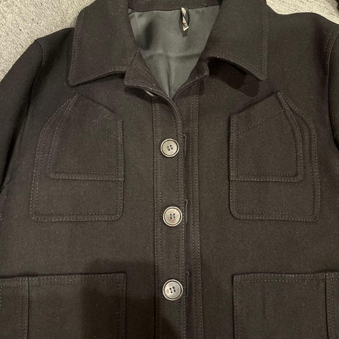 【超美品】DiorHOMME ディオールオムウールジャケット ブラックM