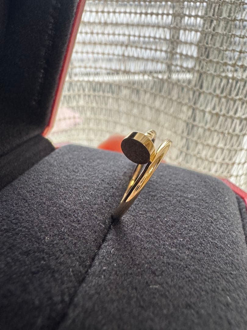 Cartier ジュストアンクルスモールリング YG