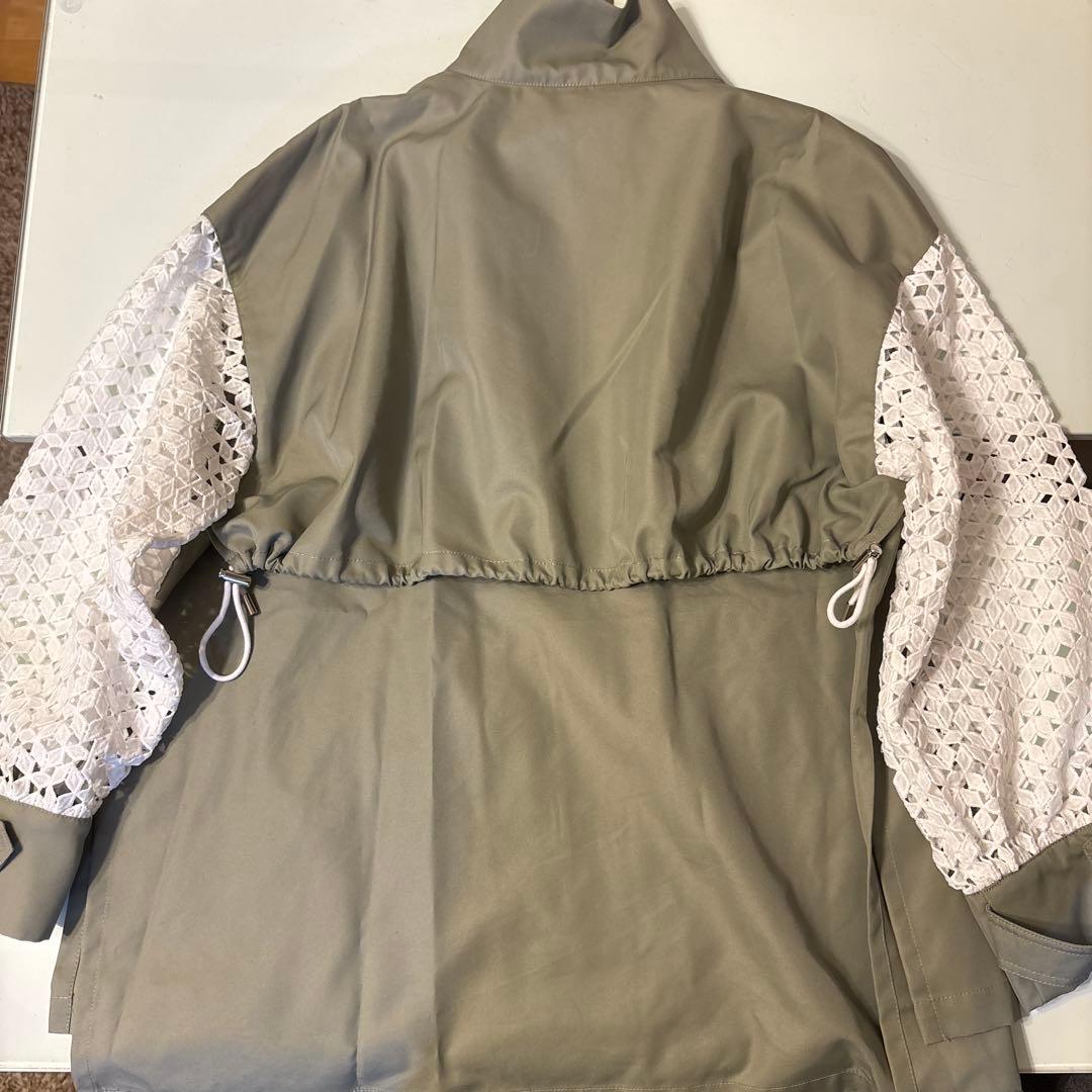 新品⭐︎mal.レレレさん　パシオーネ　袖レース　ミリタリージャケット♡