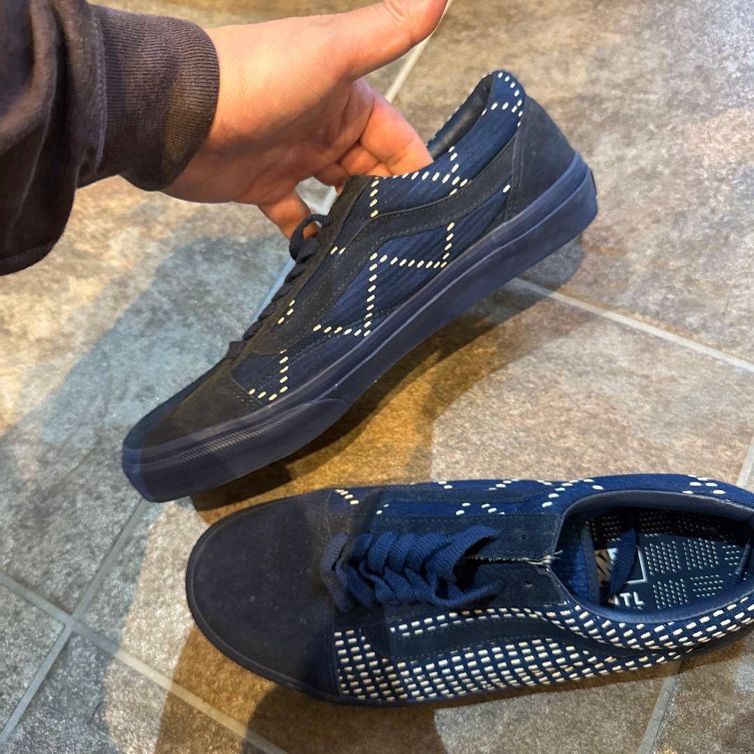 Vans FDMTL 27.5cm ネイビー スエード スニーカー 未使用