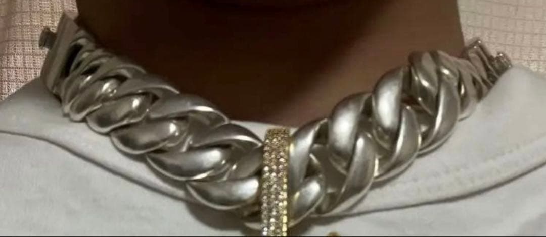 超極太 喜平 シルバー 925 ネックレス ブリンブリン