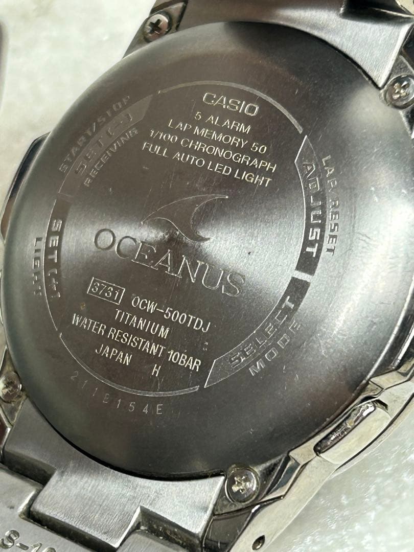 T4）【希少】CASIO OCEANUS 初代 オシアナス OCW-500TDJ