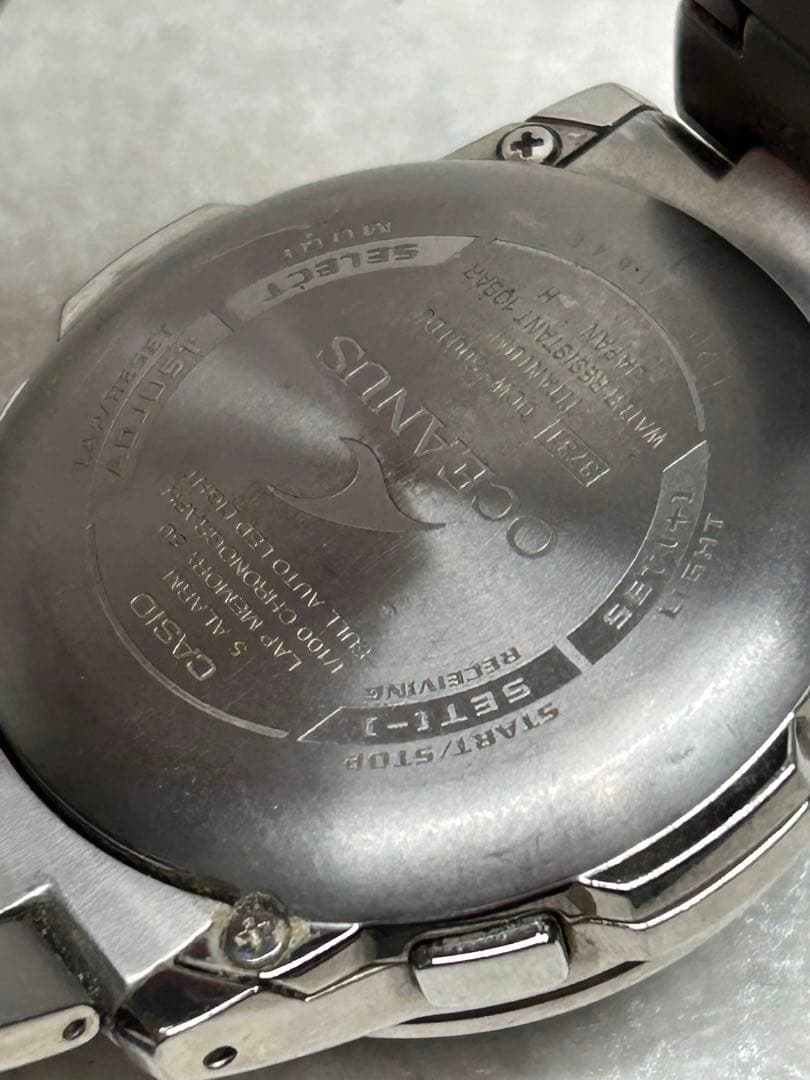 T4）【希少】CASIO OCEANUS 初代 オシアナス OCW-500TDJ