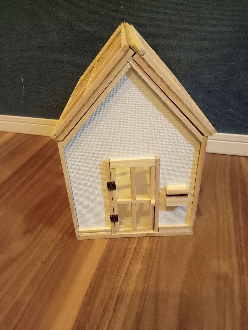 組み立て式　ドールハウス　ケース　ハンドメイド