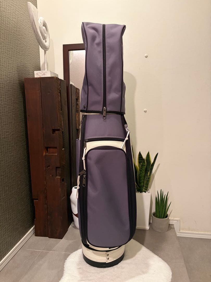 週末SALE【美品】JONES ジョーンズ　キャディーバッグ　グレー