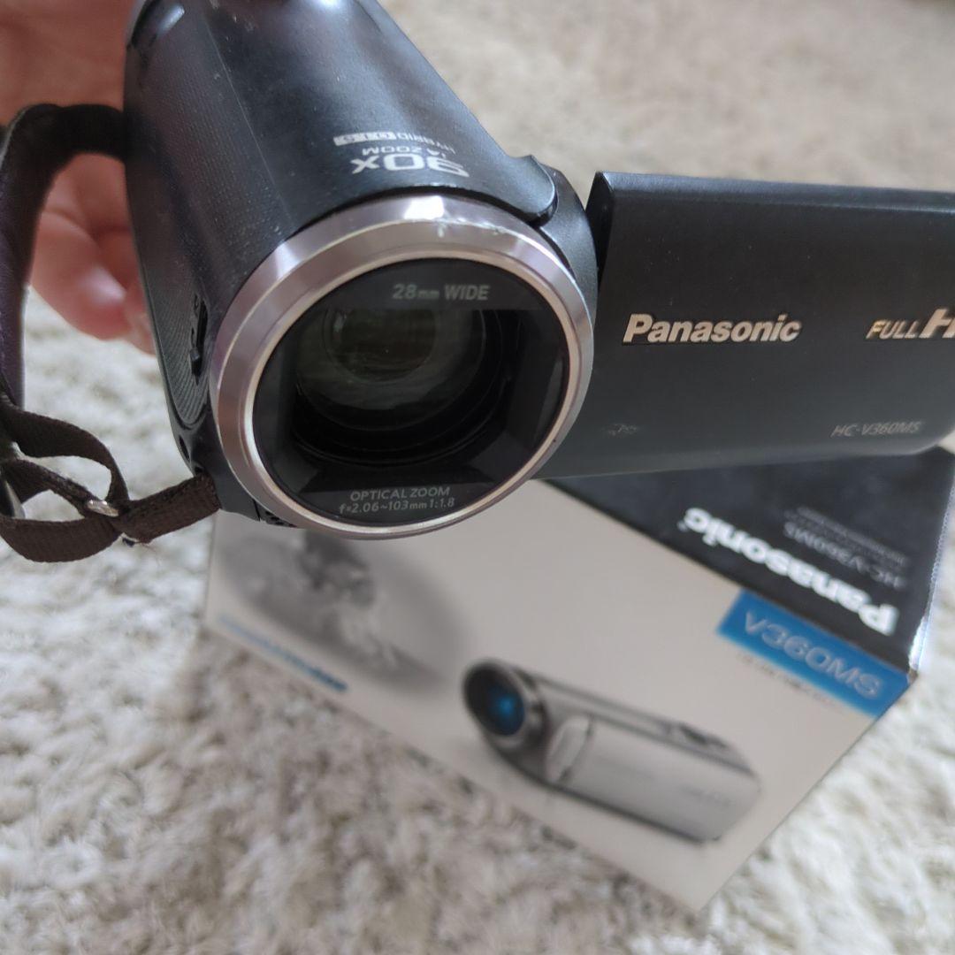 Panasonic HC-V360MS ビデオカメラ 本体　一式　動作確認済み