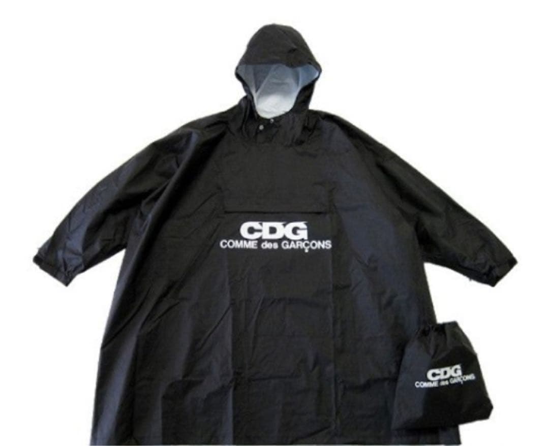 COMME des GARÇONS ブラックポンチョ