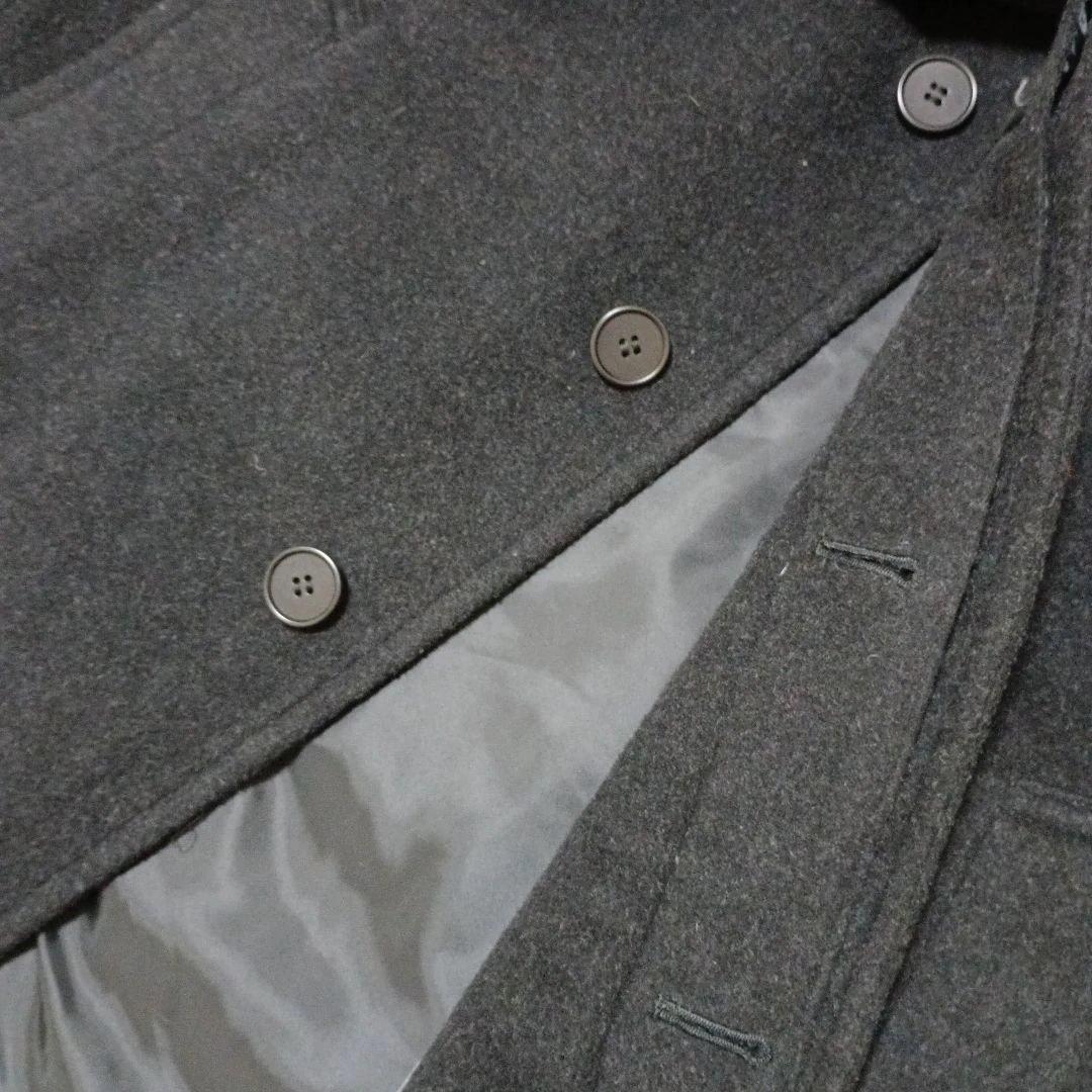 ARTIGIANO アルティジャーノ カシミヤ混 マキシ丈 比翼 ロング コート