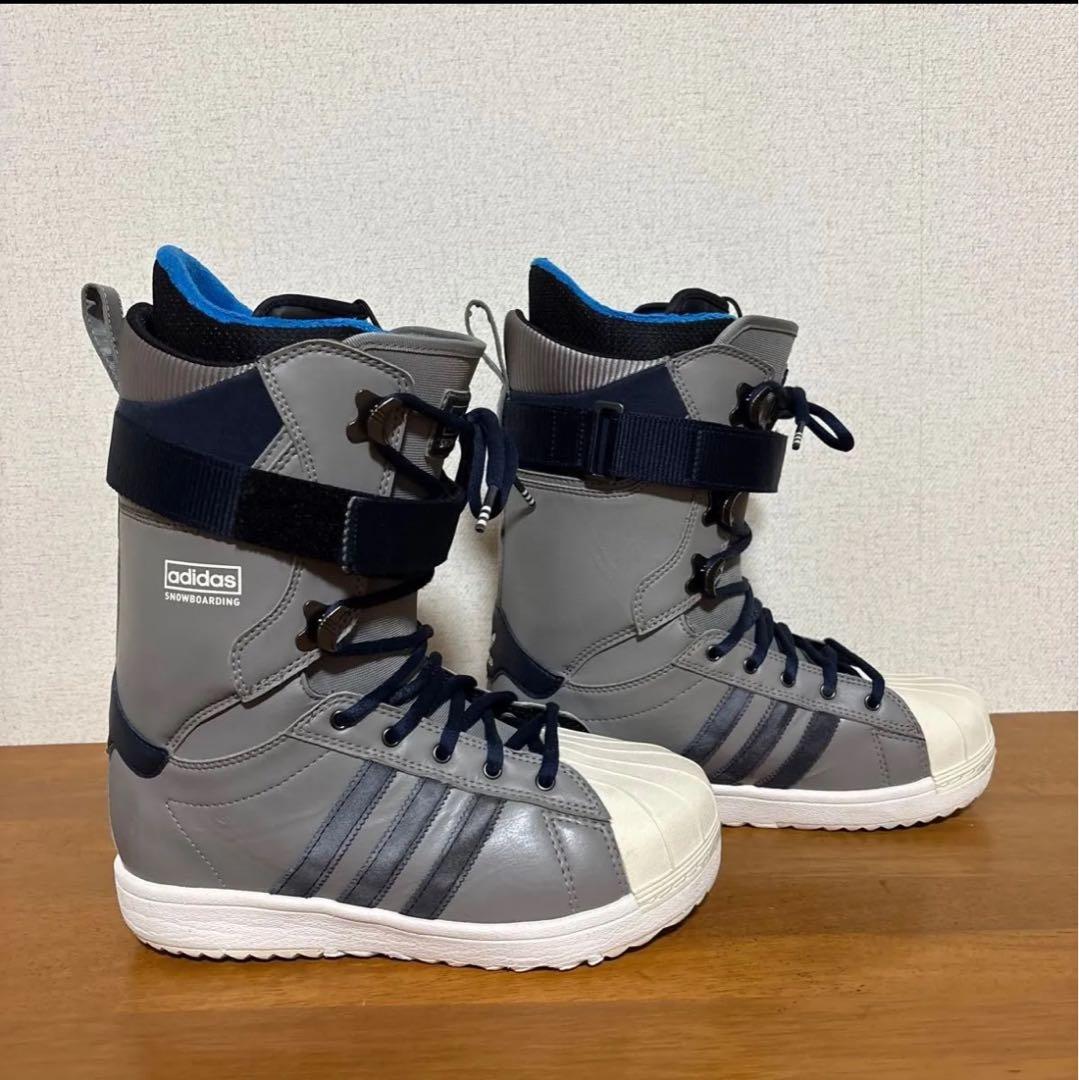 adidas アディダス スノーボードブーツ グレー/ホワイト 26cm