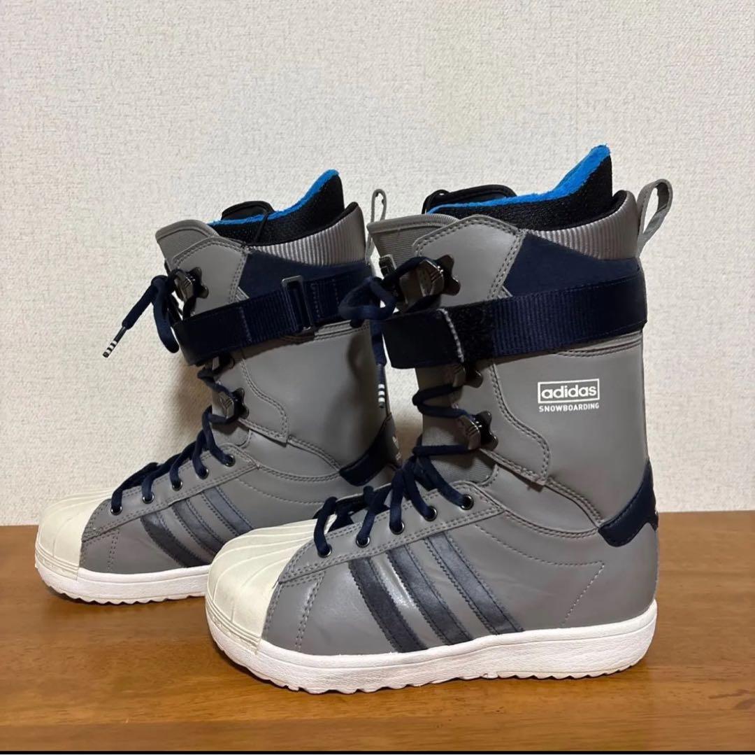 adidas アディダス スノーボードブーツ グレー/ホワイト 26cm