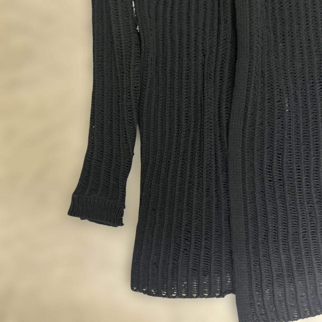 【希少品】Rick Owens 16ssローゲージニットカーディガン　黒　M