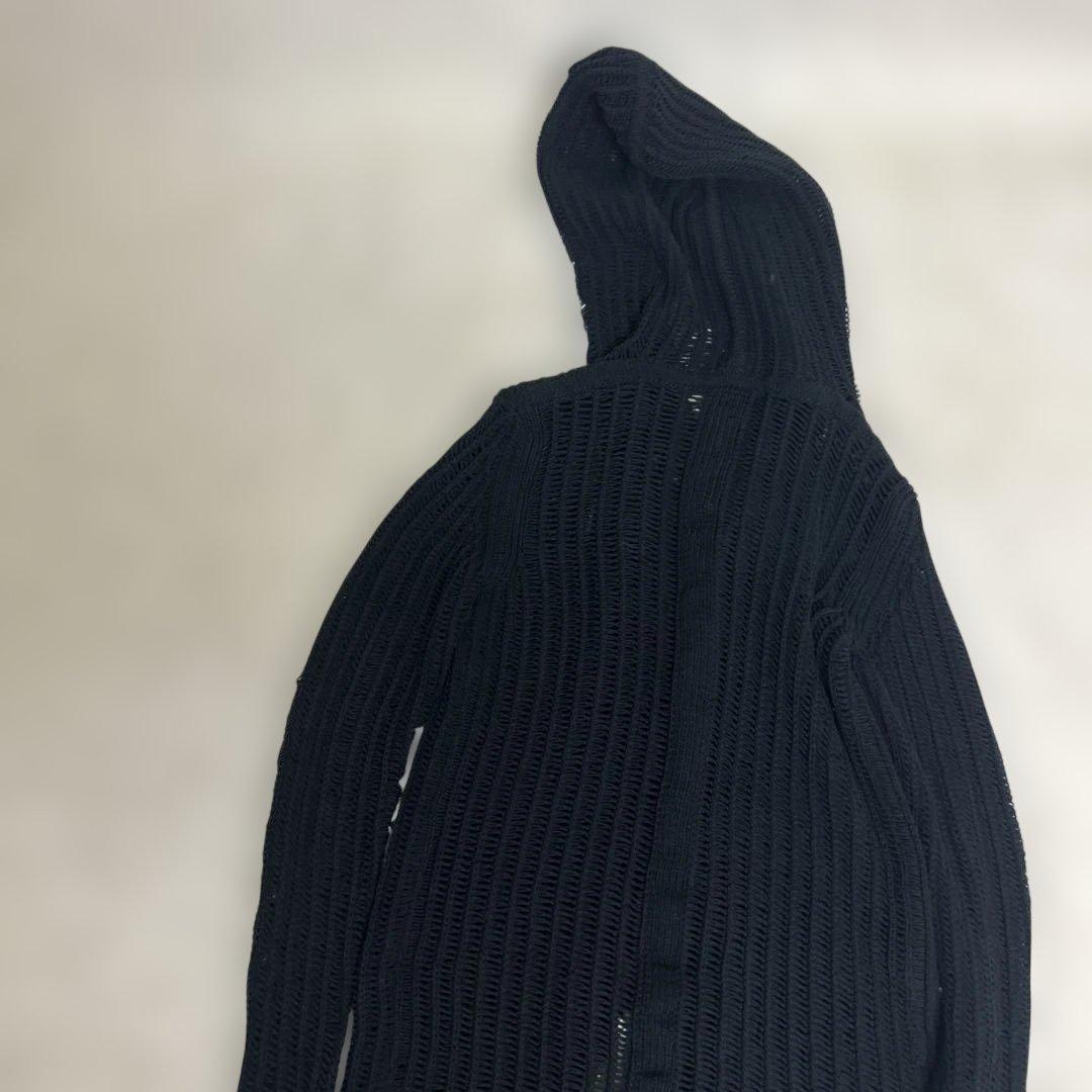 【希少品】Rick Owens 16ssローゲージニットカーディガン　黒　M