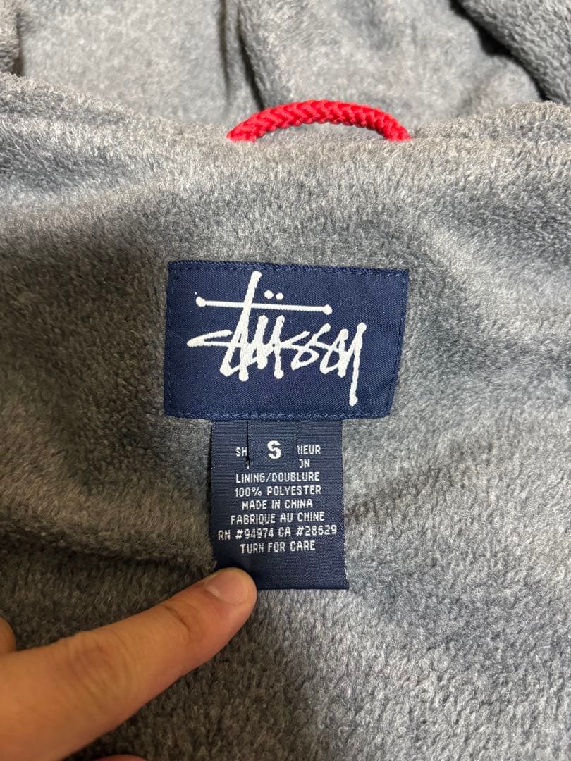 OLD STUSSY ジャケット　アーチロゴ　00s ビンテージ　オールド