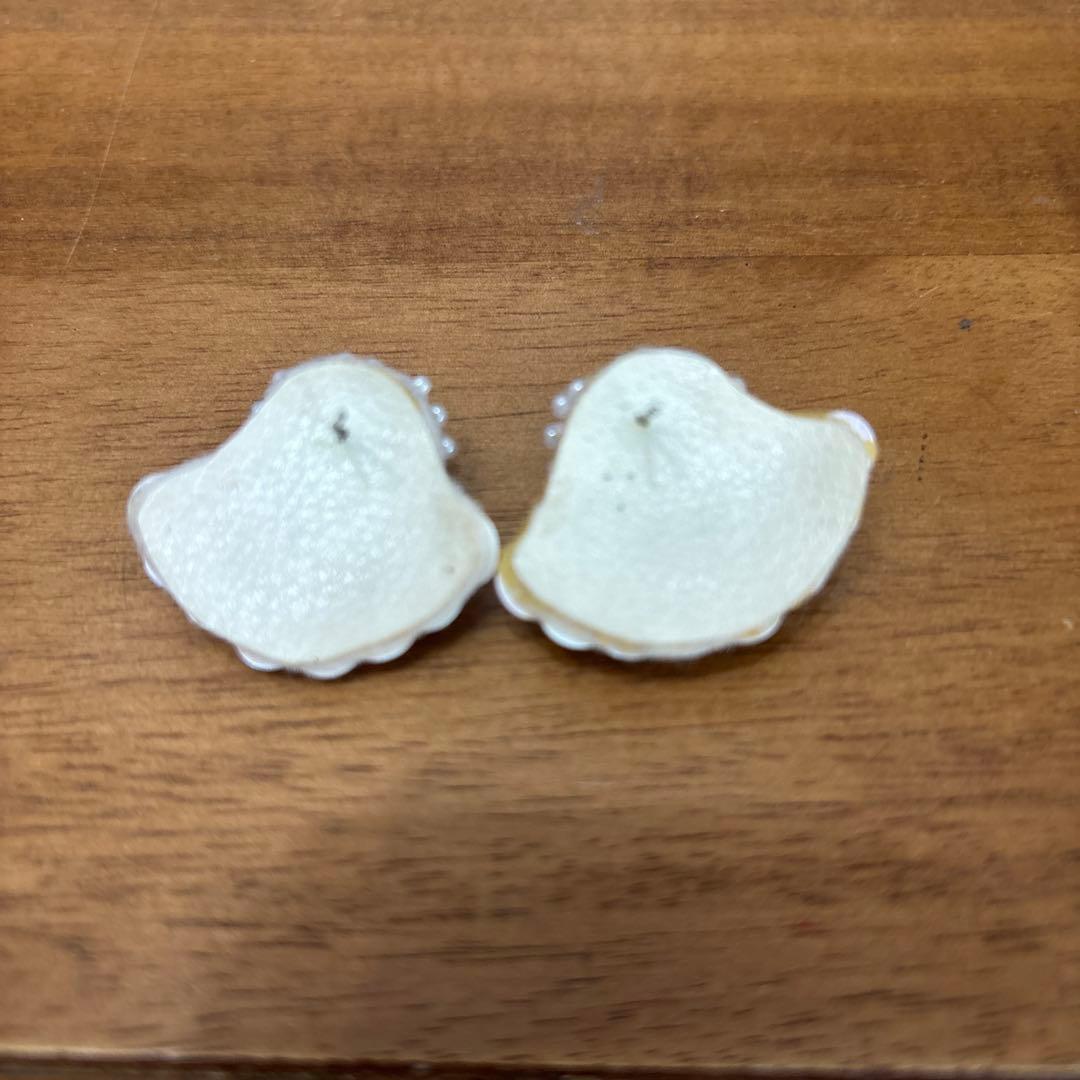 Scony パールブローチ　ピアス