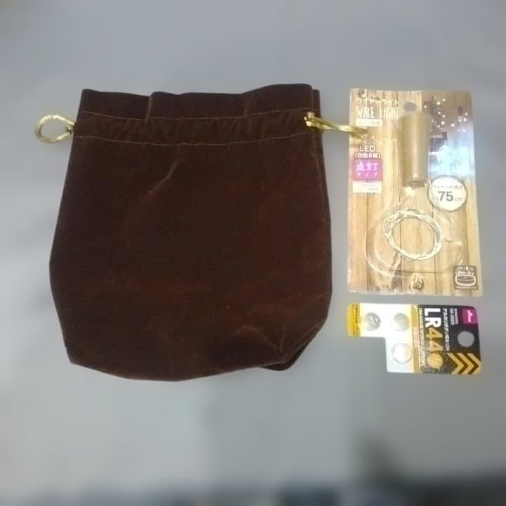 ブラントンゴールド　全8種 キャップ付き・LEDライト空き瓶・台座