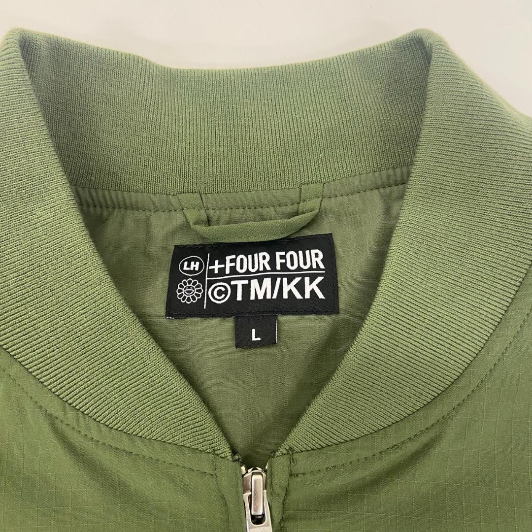 ルイス・ハミルトン×村上隆 Bomber Jacket-Green- Lサイズ