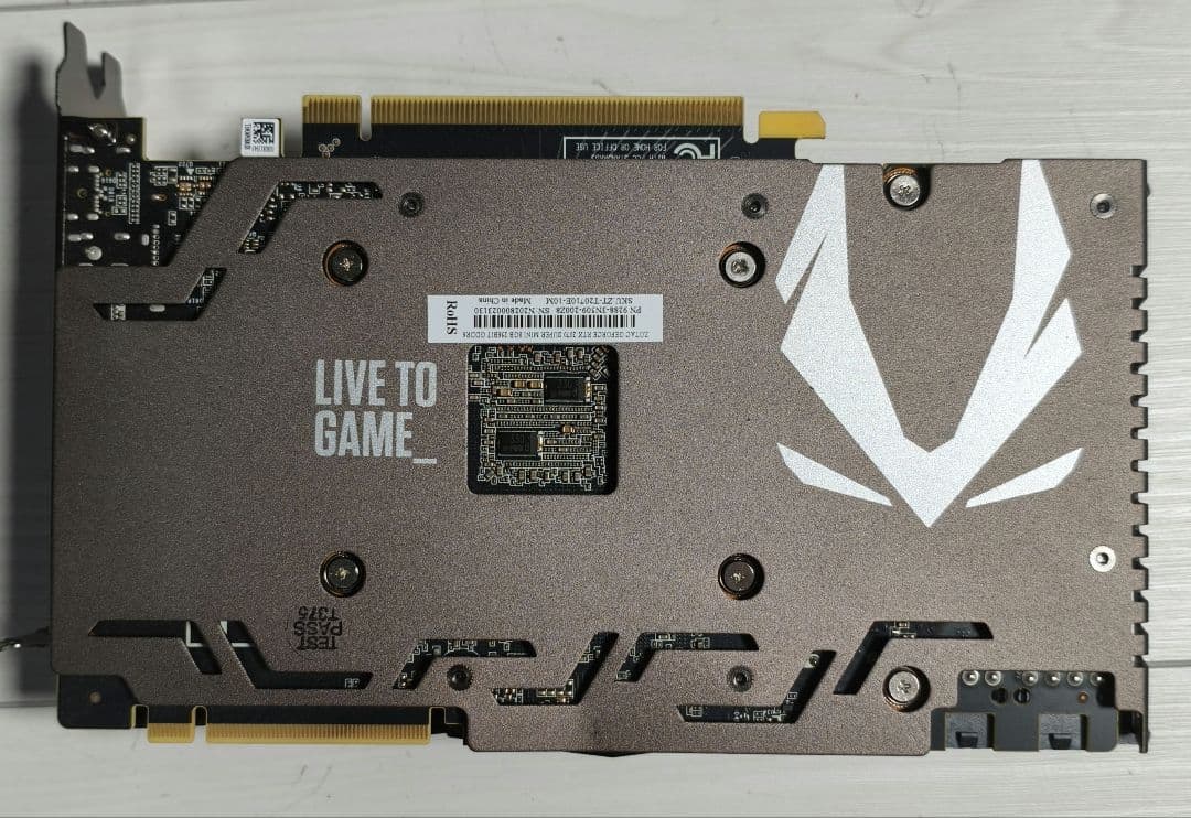 グラフィックボード　ZOTAC geforce RTX2070super