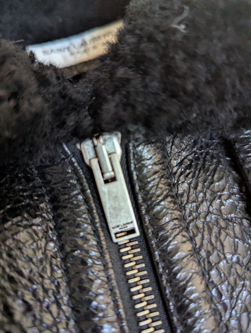 稀少美品　2020/21AW　サンローラン　B-3　ムートン　ボンバージャケット