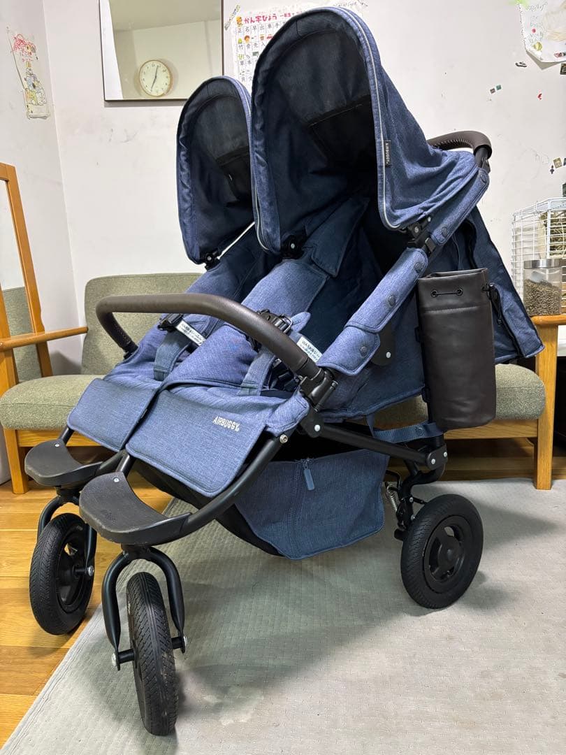 エアバギー ココダブル　AIR BUGGY COCO DOUBLE アースブルー