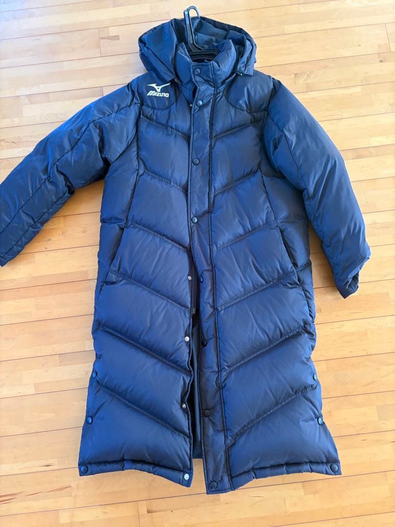 Mizuno ロングダウンベンチコート