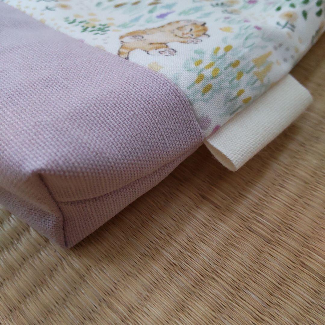 muu様✨お取置中　コップ袋／森の中のネコ2