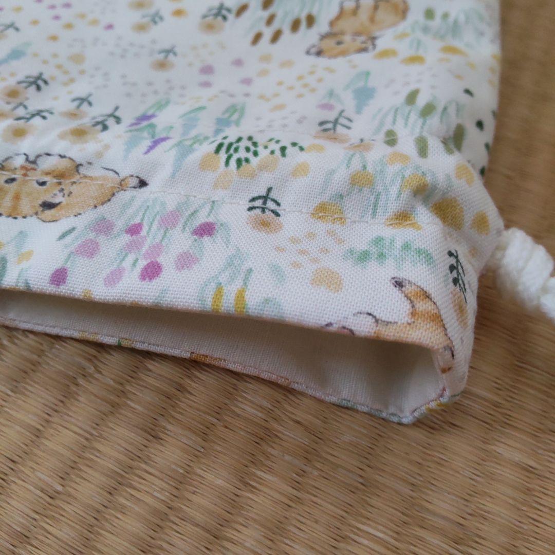 muu様✨お取置中　コップ袋／森の中のネコ2