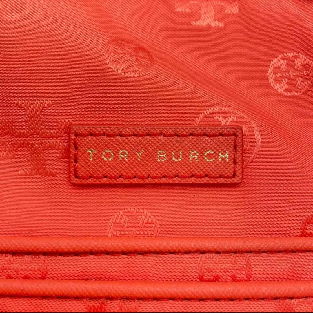 【美品】 Tory Burch オレンジ トートバッグ 希少
