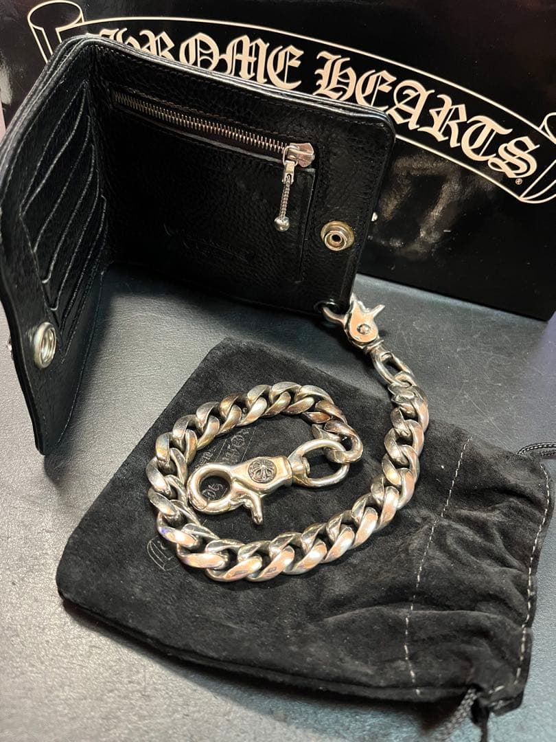 CHROMEHEARTS クロムハーツ財布 1スナップWALLET ワンスナップ