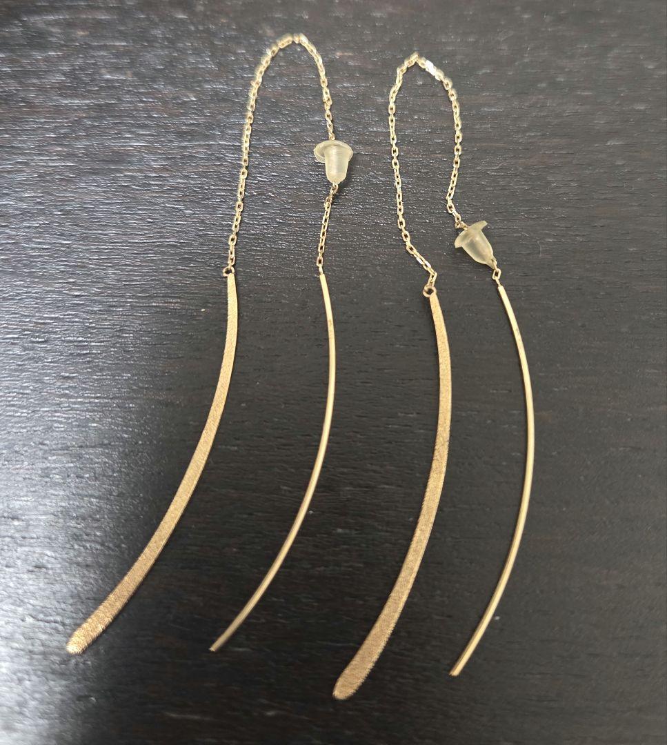 agete　K10 アメリカンピアス