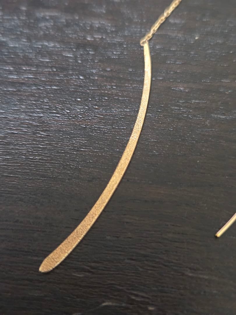 agete　K10 アメリカンピアス