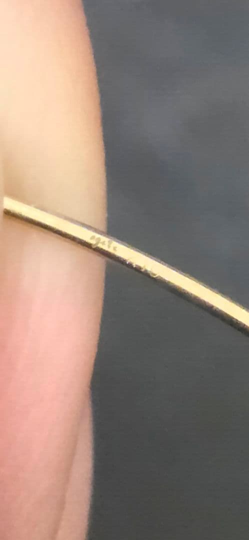 agete　K10 アメリカンピアス