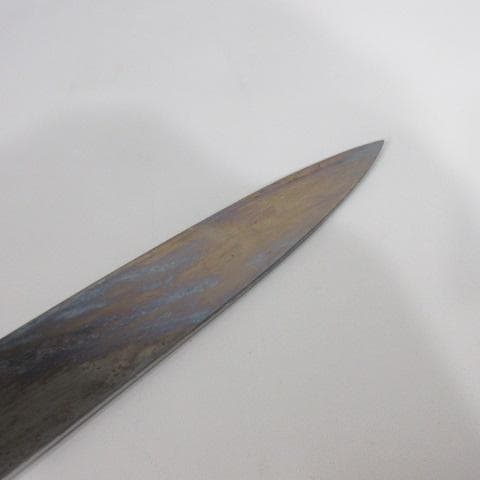 0122Z【未使用保管品】佑成 本霞青鋼 柳刃庖丁 300mm 包丁