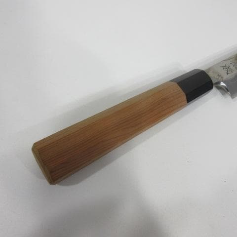 0122Z【未使用保管品】佑成 本霞青鋼 柳刃庖丁 300mm 包丁