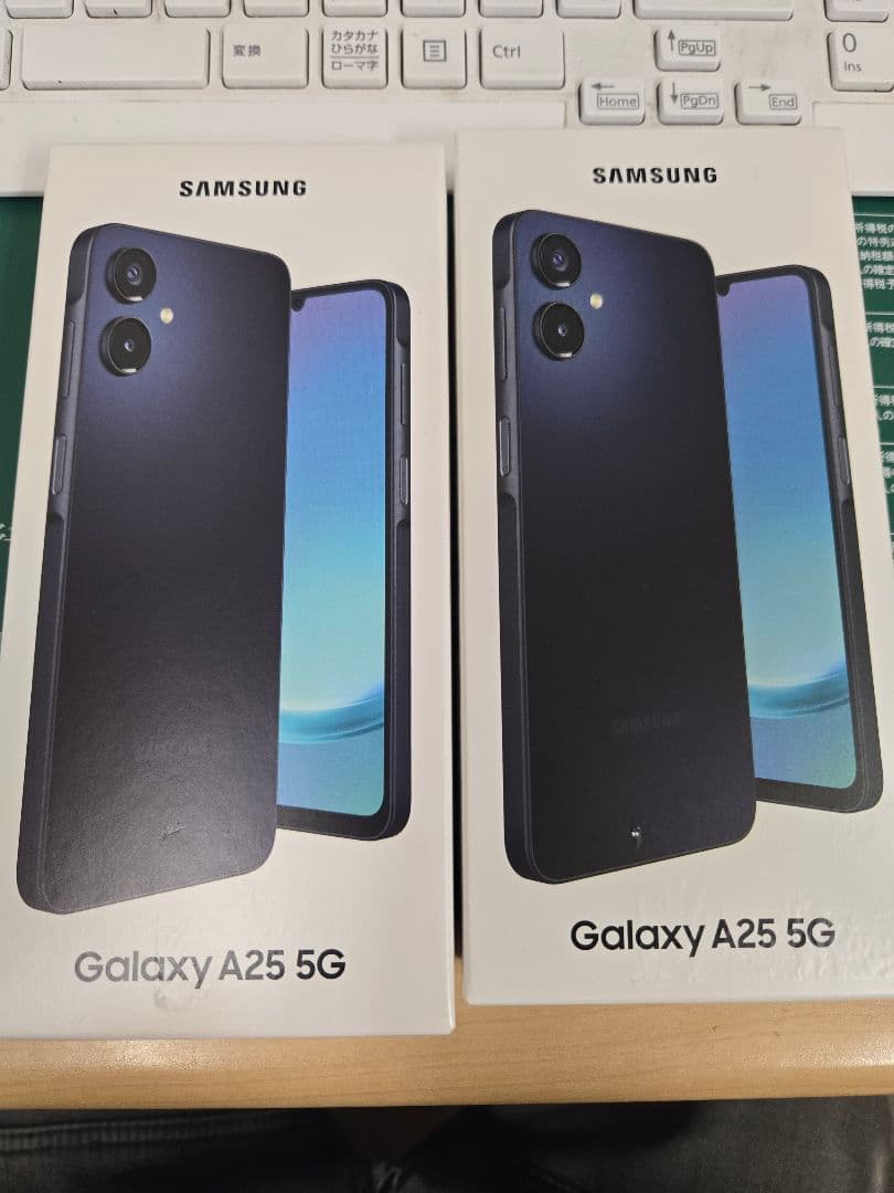新品未使用２台Set　Samsung Galaxy A25　5G 本体