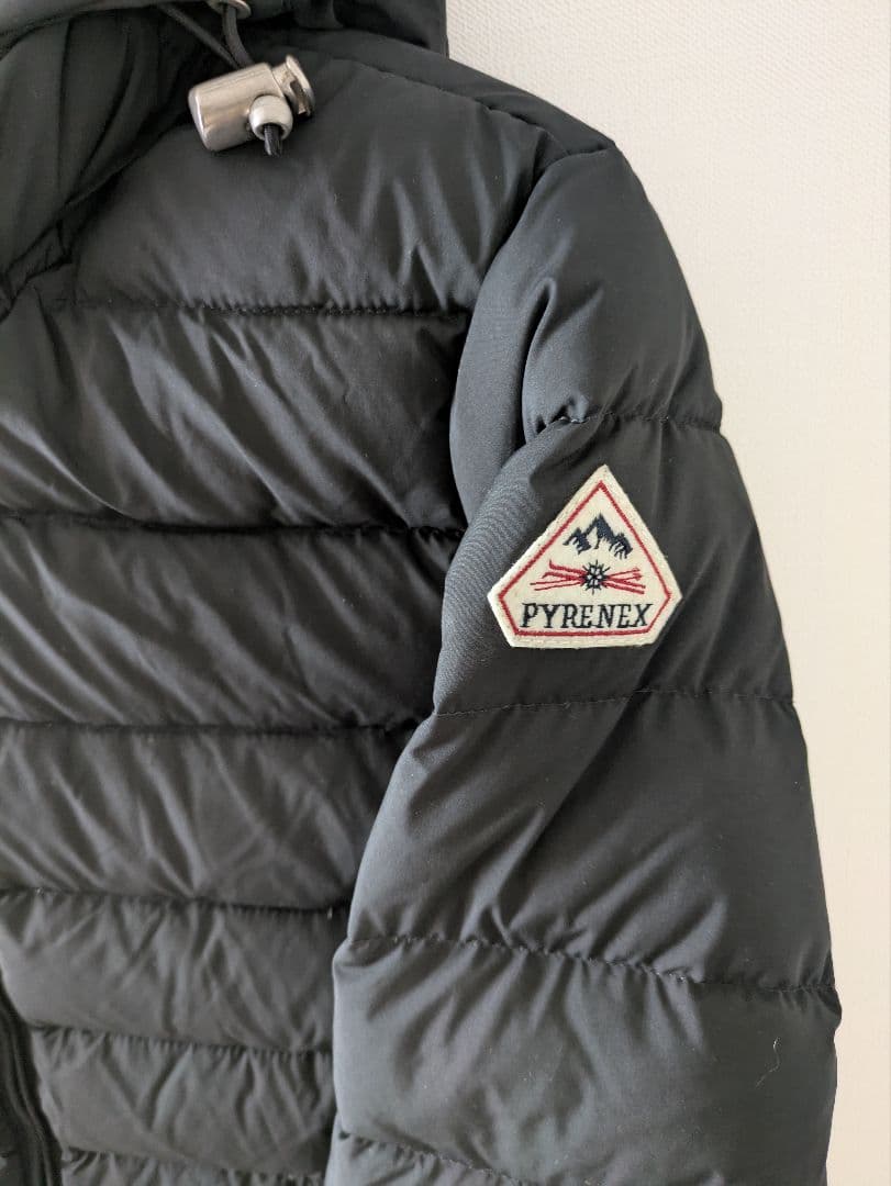 PYRENEX ブラックダウンジャケット38