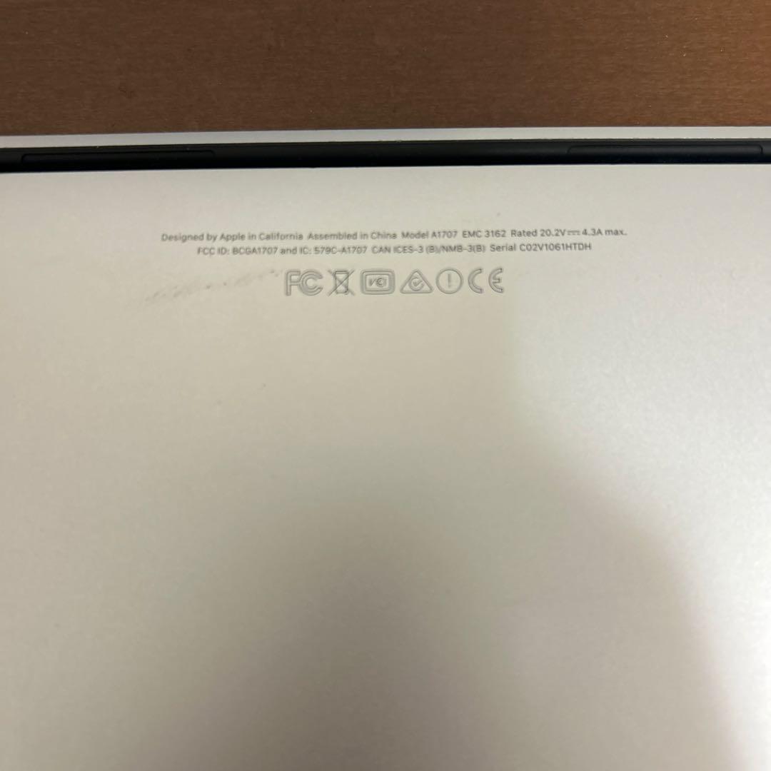 MacBook Pro A1707 ジャンク品