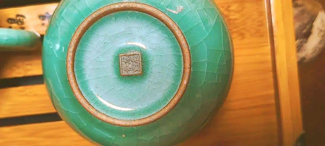 #龍泉青磁茶器 10件セット#世界文化遺産 韓美林