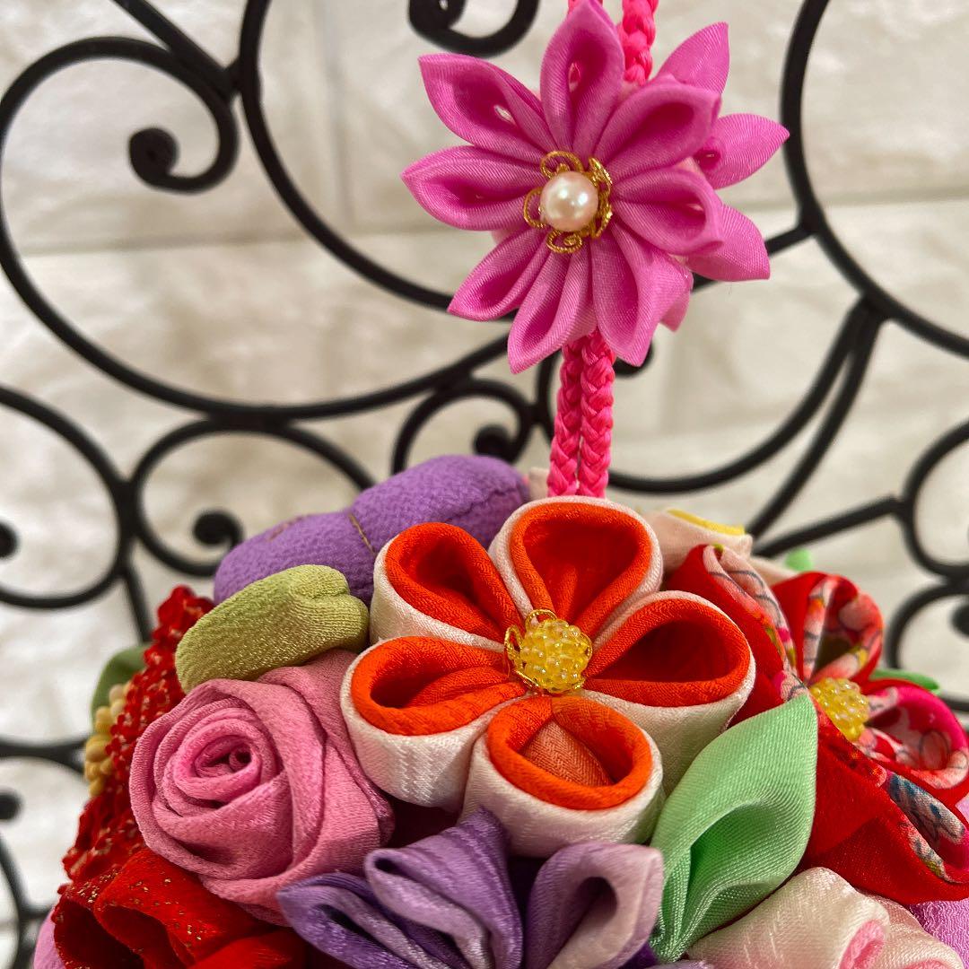 確認用★七五三薬玉ブーケ