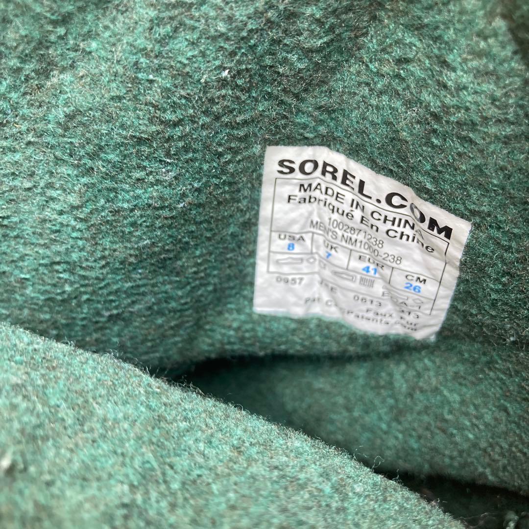 SOREL 防水ブーツ ブラウン/ブラック　26cm