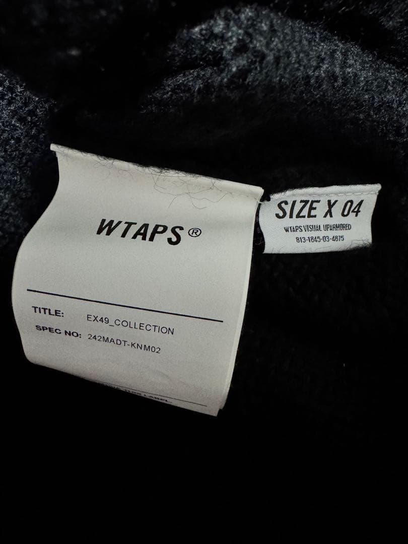 wtaps ダブルタップスPALMER SWEATER ACRYLIC モヘア