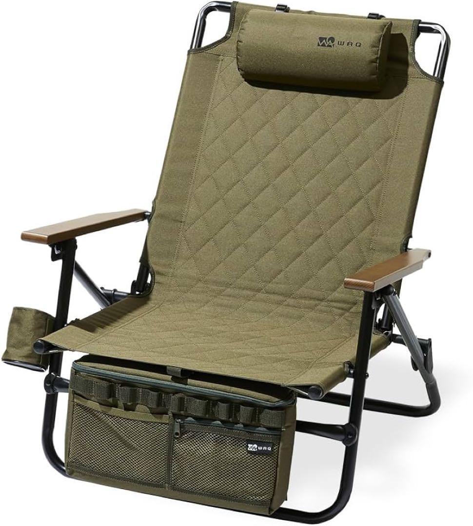 WAQ Reclining Low Chair オリーブ