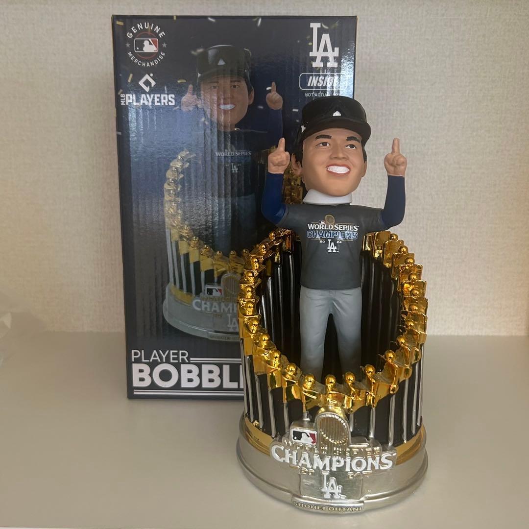 2024体限定シリアルナンバー入り大谷翔平　優勝記念ボブルヘッド