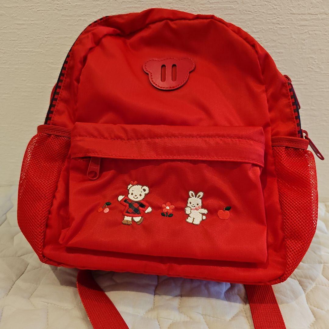 maaruu　新品　ファミリア　リュック　S　赤