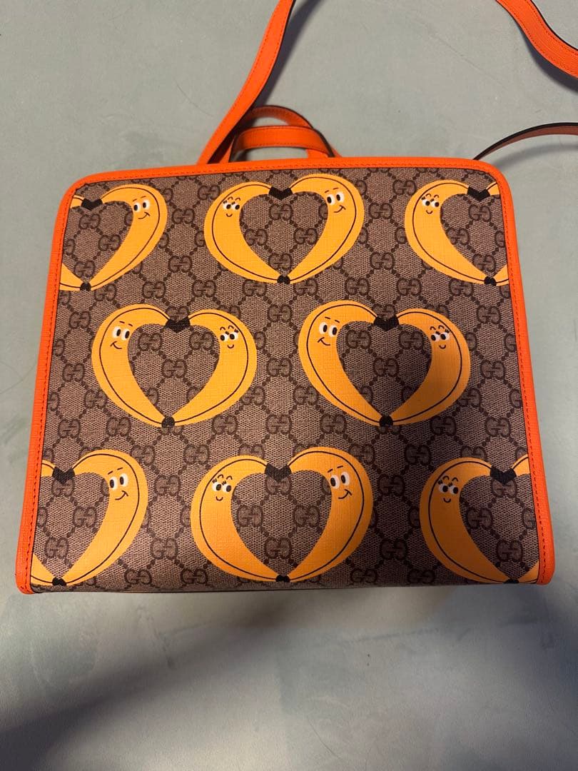 グッチ チルドレンズ GGスプリーム バナナ バッグ トート GUCCI