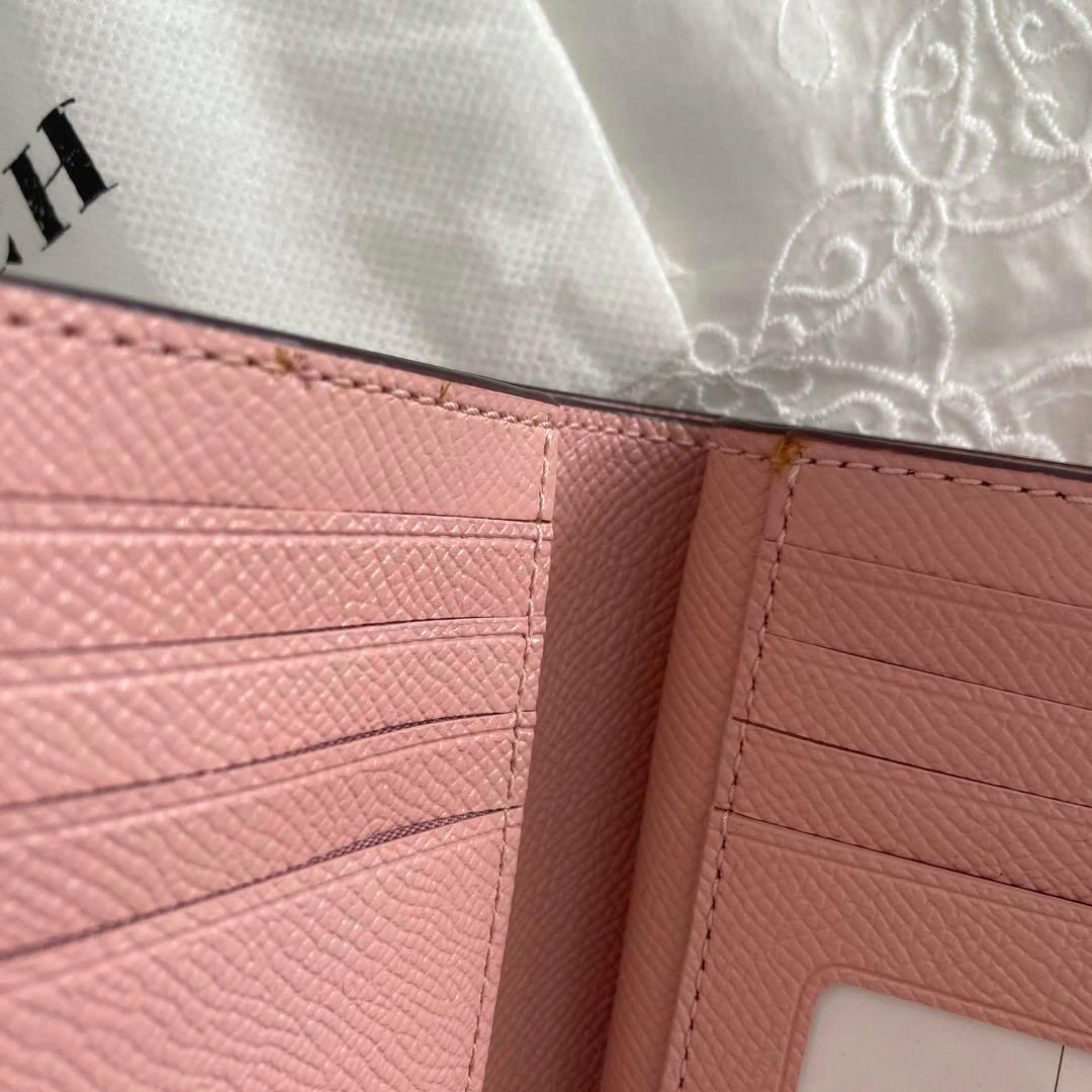 （専用出品）　COACH　コーチ　二つ折り　財布 保存袋付き