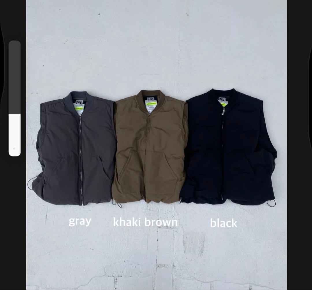 SUDO padded vest「puff」#6712510