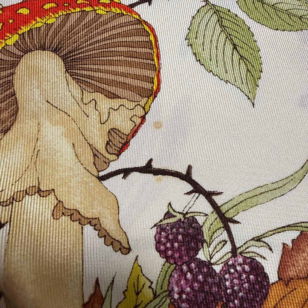 GUCCI オールドグッチ ヴィットリオ・アッコルネロ ボタニカル スカーフ