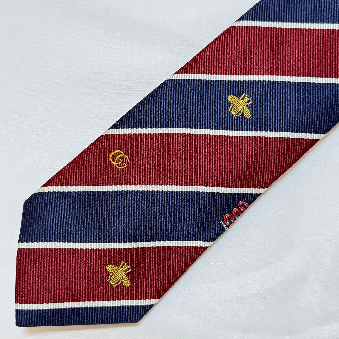 【美品】グッチ GG柄 インターロッキング ヘビ 蜂