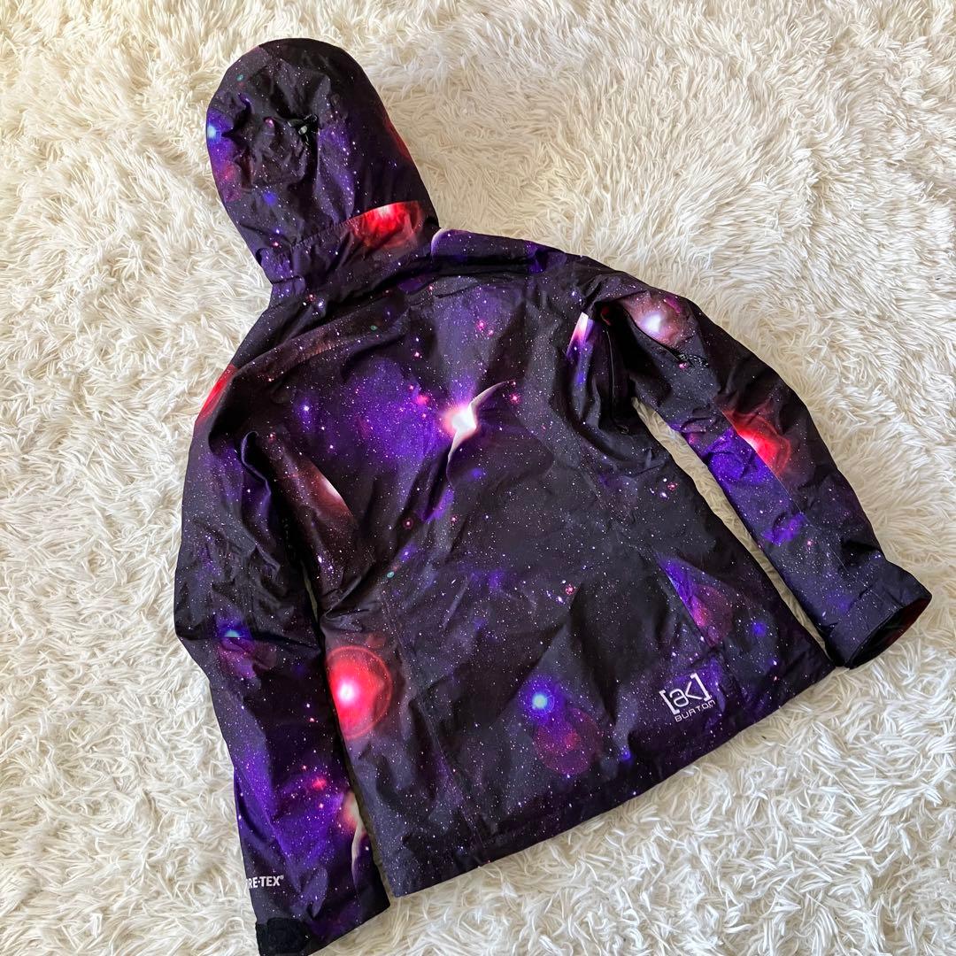 #2i✨ak burton✨ゴアテックス スノボウェア 宇宙柄 レディースXS