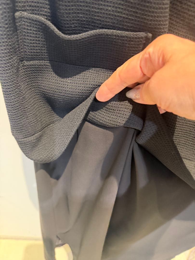 RITSUKO SHIRAHAMA 24冬コレクション 異素材ワンピ ほぼ未使用